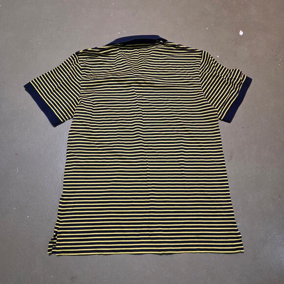 Polo Ralph Lauren Pro‎ Fit Prima Cotton Striped Enlarged Pony Polo Size Medium - Picture 2 of 5